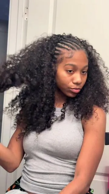 22” Burmese Curly Bundles from @Lemoda Hair Shop #burmesecurly #curlyhair #fulani #jaydawaydabraids #fy #fyp #hairtok #quickweave #braidstyles 