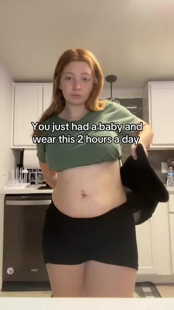 Postpartum moms wear your belly band! #fypシ゚viral #fyp #goviraltiktok #makemefamous #viral #baby #postpartum #tiktokshop 
