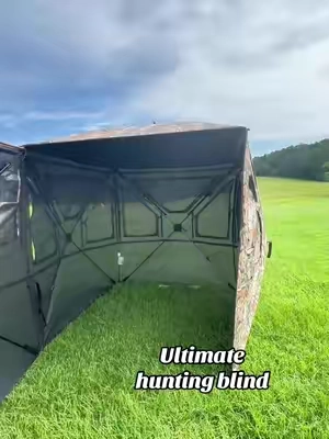 The ultimate hunting blind @tideweofficial #huntingblind #huntingseason #deerseasin #deerhhntjng #huntingtiktok #popuphuntingblind #tidewe #tidewejnd #breehoneycuttreviewsit #tiktokshopcreatorpicks #TikTokshopbacktoschool 