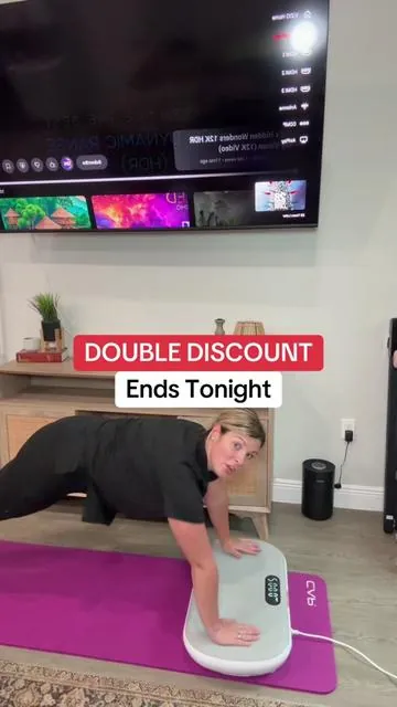 Merach High Power Vibration Plate Trending TikTok shop items health wellness beauty fashion Women’s products Women 30 + Women 40+ Trending products Must buy Flash Sale Discount #tiktokshopdeals #tiktokshopcreatorpicks #tiktokshopbacktoschool #superbrandday #TikTokShopLaborDayDaySale #merach #vibrationplate #homeworkout 