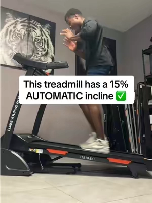 15% AUTOMATIC Incline… sign me up 🔥#walkingpad #treadmill #walking 