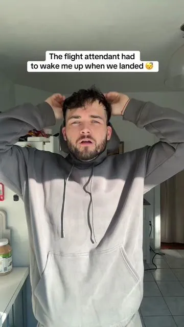 This comfrt hoodie is literally "Airplane mode", built in sleep mask is next level ✈️ #comfrthoodie #hoodie #clothing 