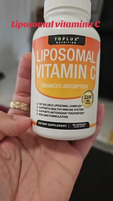 #liposomal  #vitaminac  #topluxnutrition  #salud 
