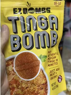 No es necesario saber cocinar para usar estas bolas de especias de ez bombs! Estan buenisimas!!  #ezbombs #comidamexicana #mexicanfood #tostadasdetinga #ezbombsfood 