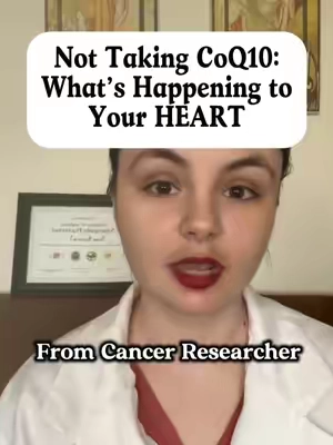The connection between heart health and coQ10 may surprise you! #coq10 #hearthealth #menshealth #womenshealth #tiktokshopcreatorpicks 