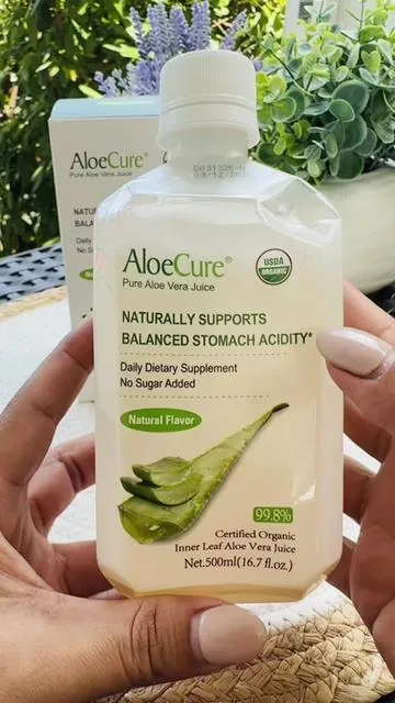 Alivio rápido y natural para el ardor, acidez y reflujo. AloeCure con aloe vera orgánico cuida tu estómago en cada toma. #gastritis #aloevera #tiktokshopbacktoschool #tiktokshopcreatorpicks #dealsforyoudays 