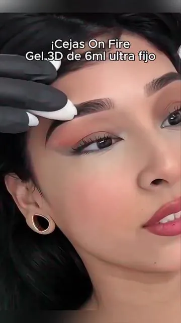 ¡Gel Cejas 3D Ultra Fuerte! 6ml a prueba de todo#eyebrows#eyebrowtutorial 