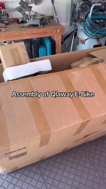 This is step by step assembly of your new Qlaway E-Bike #ebike #electricbike #motorcycle #dirtbike #escooter 