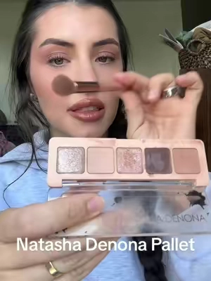 Natasha Denona being on TikTok shop wasn’t on my bingo card this year but I’m not mad about it!!  Pallet: Natasha Denona my mini dream pallet  5 stunning cool toned eyeshadows!  @Natasha Denona #natashadenona #myminidreampalette 