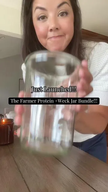 @Ballerina Farm Store Protein Drink Bundle comes with their signature Farmer Protein AND a classic Weck jar — perfect for mixing, sipping, and starting your day strong. Simple, clean, and so delicious 💪🌾” #ballerinafarm  #proteinshake  #HealthyMorningRoutine #proteincoffee 