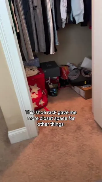 More space in the closet