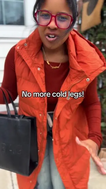Long puffer vest #puffervest #puffervestoutfits #outerwear #falloutfits #wintercoat @btfbm_us 