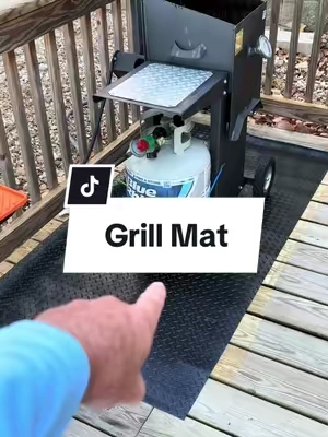 Grill Mat #grilling #grillmat #griddle #deepfry #tiktokshopcreatorpicks 