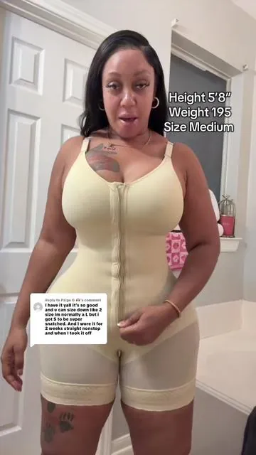 Replying to @Paige G 🫶🏾 This fits like a glove now 🤏🏽 #faja #fajascolombianas #yiannashapewear #yiannafajas #tummycontrol @yianna.shapewear 