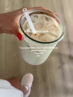 #ballerinafarm #proteinshake 