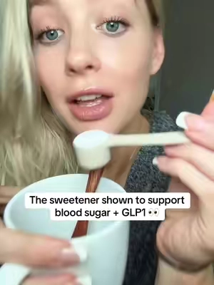 This is allulose — a rare sugar found in figs and maple syrup, now grown as a clean coffee sweetener. Animal studies show it may help support healthy blood sugar and boost GLP‑1 levels, aiding glucose regulation. (Study in caption.) Study reference: A 2024 controlled trial in rats found that allulose increased GLP‑1 secretion and helped mitigate glucose spikes and insulin resistance  . Disclaimer: I’m sharing research + personal use only, not medical advice. Results vary.  ##biohackingsecrets##daveasprey