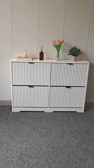#shoes #fur #cabinet #viral #tiktok #fyp #white #four #light @anymaplehomefurniture1 