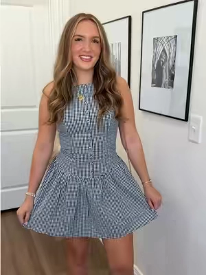 Drop waist dresses are my FAVORITE! So feminine and elegant ✨ #ttshop #dress #ttshop #fashion #outfitinspo 