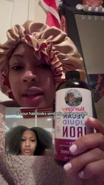 i really keep up with my mary ruth vitamins so i can have healthier hair in the long run  #irondeficiencycheck #hairlosstiktok #hairbreakagerepair #hairthinningsolutions #hairbreakageremedy 