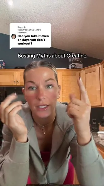 Replying to @user7038560506915 It is recommended to take creatine every single day to feel and look your best. #cleannutra #Creatine #CreatineForWomen #womenscreatine #SupplementsForWomen #WomenSupplements #macaroot #hormonesupport #MuscleBuilding