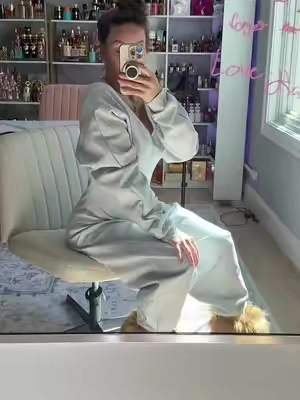 Talk about COMFY!!! #sweatshirt #jumpsuit #fallfashiontrends #jumpsuitstyle #womensfashion 