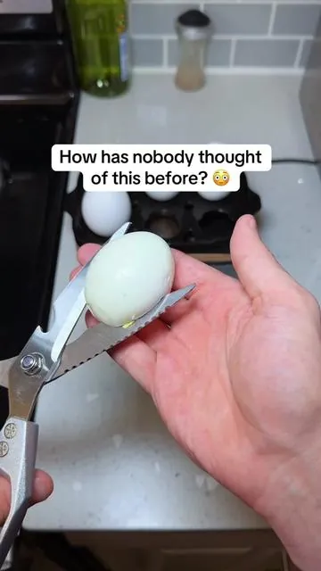 I can’t believe this didn’t exist sooner 😳 Perfect boiled eggs with no boiled water! #eggs #boiledegg #eggboil #eggcooker #kitchen