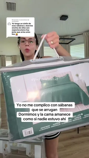 Respuesta a @chuki0999 son suaves y el diseño es lindo y lo mejor no se arrugan #sheets #sabanas #setdecama #juegodesabanas #tiktokshopcreatorpicks 
