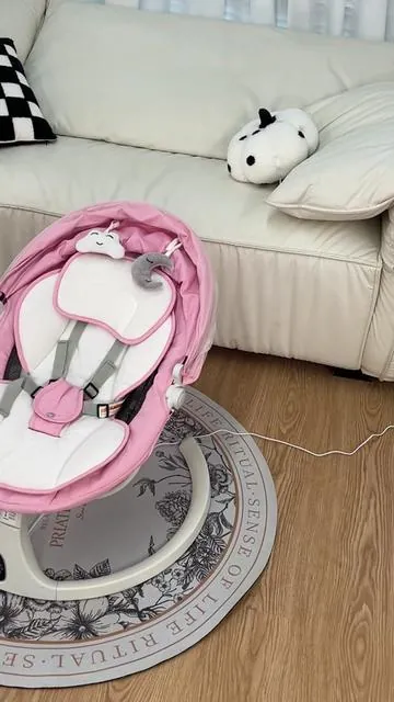 The nicest swing chair I’ve ever owned !! 😍😍#babyswing #babyproducts #momlife #childhood #tiktokshop 