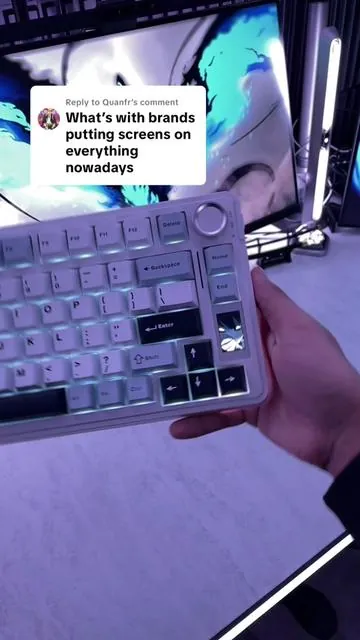 Replying to @Quanfr Aula S75 Pro Creamy Mechanical Wireless Keyboard 😍 @Aula #aulakeyboard #aulas75pro #creamykeyboards #wirelesskeyboard #tiktokshoplabordaysale 