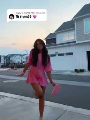 Replying to @HANN! 🦈 this romper is SO cute #pinkromper #pinkoutfit #romper 