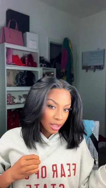 Looks like a fresh blowout 😍 @ISEEHAIR #iseehair #naturalwigs #layeredbob
