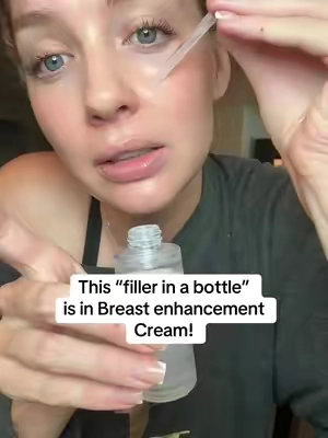 This “filler in a bottle” comes from the same ingredient used in popular breast enhancement creams—but now it’s formulated for your face. A clean, non-toxic way to smooth + plump without injections. Perfect for millennial moms who want natural aging support. #biohackingsecrets  #fillerinabottle #breastenhancementcream #nobotox #tiktokshoplabordaysale 