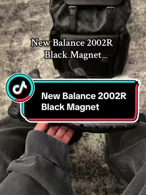 New Balance 2002R Black Magnet😮‍💨 #newbalance #newbalanceshoes #2002r #shoes #sneakers 