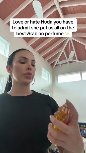 The best Arabian perfume #perfume #arabianperfume #perfumetiktok #tiktokshopcreatorpicks #huda 