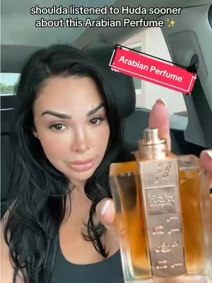 Seriously it smells soooo good #huda #hudaloveisland #perfume #perfumetiktok #perfumetok 