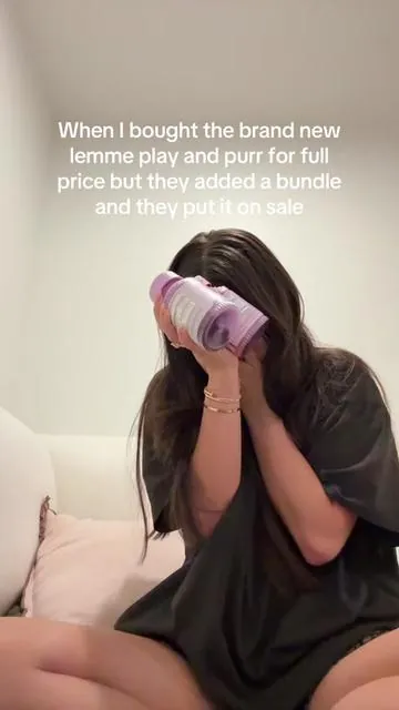 This always HAPPENS. UGHHH. Don’t be like me #lemme #lemmeplay #lemmepurr #lemmesale #tiktokshoplabordaysale #gummysupplements #supplements 