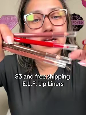 One thing about these lip liners there always so hard to get the shades, there always sold out! But here on TikTok there all there with free shipping @elfcosmetics @e.l.f. Cosmetics #lipliners #lipliner #elfcosmetics #affordablemakeup #drugstoremakeup #makeupmusthaves #elflipliner #pencilliner #freeshipping 