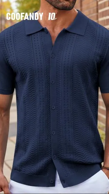 This knit polo is my autumn uniform.#shirt #polo #knitpolo #knit #coofandy #coofandystyle #oldmoney #coofandyfashion #fypシ #tiktokshop #sleeve #tiktokfashion #fashion #coofandyshop #coofandyshirts  #fall #fallfashion #nascar #coofandyxjgr #coofandyxbell #backtoschool #mensclothing #mensfashion #freeshipping  #comfortable #fallfreshness #backtoschool #coofandynyfw #nyfw 