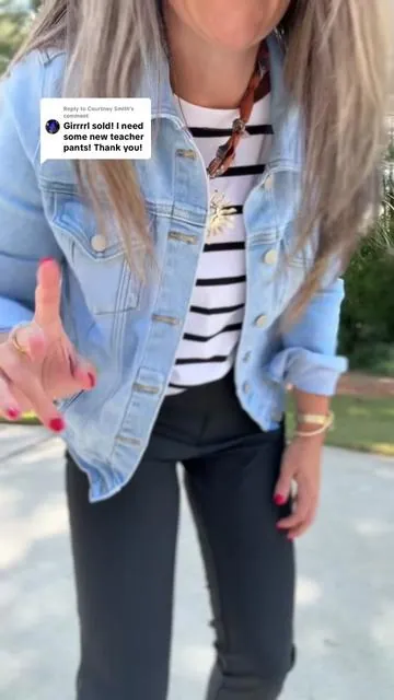 Replying to @Courtney Smith I'm in love with these pants! You can dress these pants up or down! #pants #comfypants #teacheroutfits #teacherpants #teacherootd @baleaf 