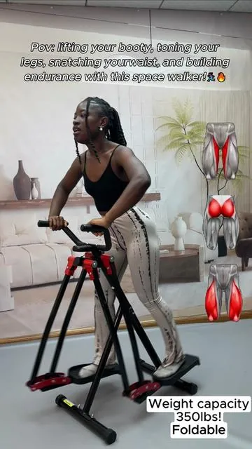 Ladies No more excuses to move your body. Cardio workout can be done in a small apartment! 💫🔥#homeworkout #stepper #fitness #coreworkout #homespacewalk 