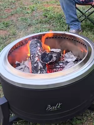 Bali outdoors low smoke 22inch firepit #campfire #backyard #Outdoors #firepit #fire @BALI OUTDOORS 
