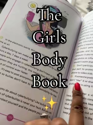 The girls body book #preteenbook #bookrecs #puberty #selfhelpbooks 