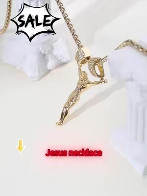 #jesus #diamond #necklace #14k #christian 
