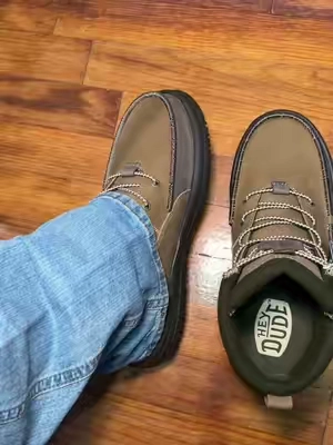 HEYDUDE Bradley Classic Tumbled Slip on Lightweight Boots @HeyDude #tiktokshopcreatorpicks #elevatedhome #HEYDUDEpartner #heydudeboots 
