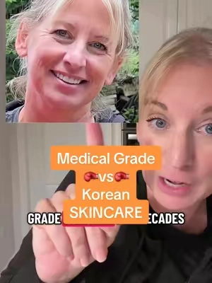Replying to @0971 I totally get it, I was the esthetician that put my nose up to anything that wasn’t medical grade skincare, boy was I humbled! #medicalgradeskincare #skintok #skincaretips #koreanskincareroutine 