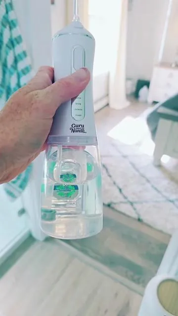 Gurunada water flosser aqua pod dispenser  #gurunanda #waterflosser #waterflossing #mouthwashing #oralhygiene @GuruNanda LLC @Puneet Nanda bridge the gap @Pearl 