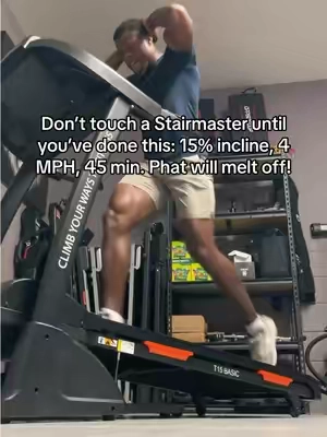 This will have you burning phat like CRAZY! 🔥 #walkingpad #inclinewalk #inclinewalking #treadmill 