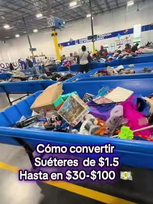 Tips para revender suéteres de segunda mano ♻️💕 💸💰🤑#thrift #bins #vintagefashion #rechargableshaver #reseller 