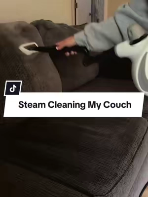 Please start steam cleaning your couch!!🦠 #steam #steamcleaning #steamcleaner #deepclean #CleanTok  