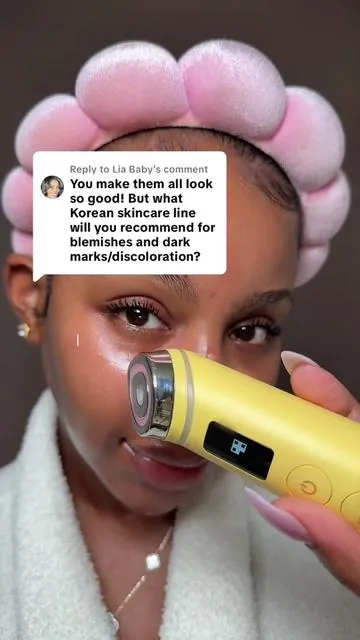 Replying to @Lia Baby @medicube US Store definitely read your comment before I did sis. 🙈 #hyperpigmentationtreatment #medicube #medicubekojicacid #turmericskincare #koreanskincareproducts @medicube global 
